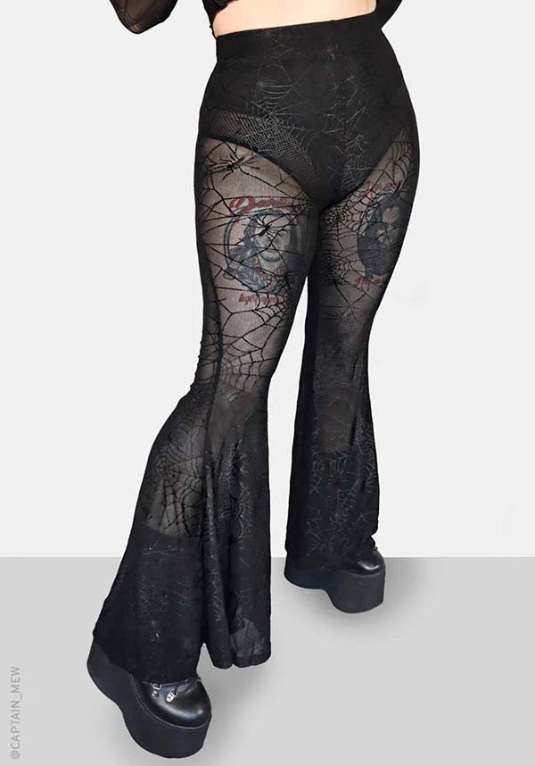 Spinnerette | FLARE PANTS*