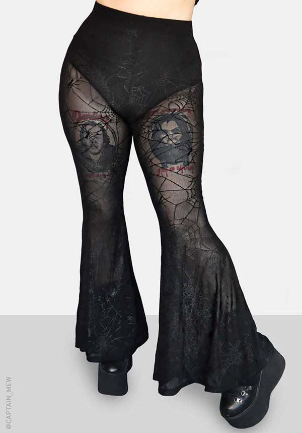 Spinnerette | FLARE PANTS*