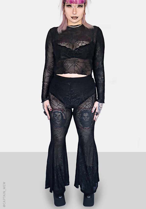 Spinnerette | LONG SLEEVE TOP*