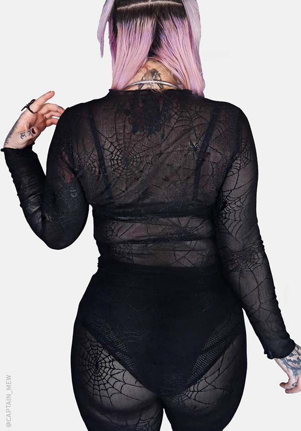 Spinnerette | LONG SLEEVE TOP*