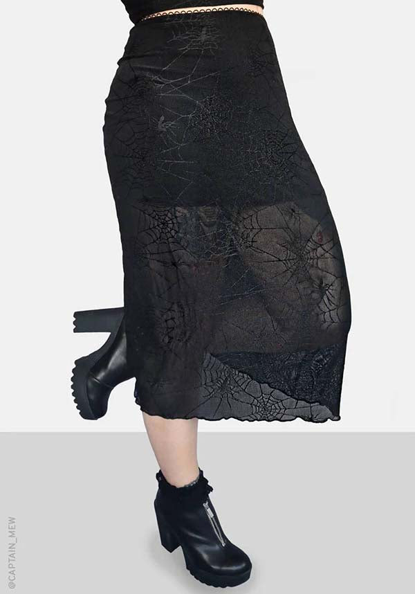 Spinnerette | MIDI SKIRT*