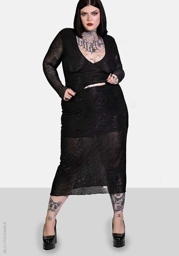 Spinnerette | MIDI SKIRT*