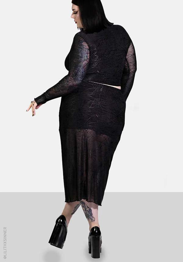 Spinnerette | MIDI SKIRT*