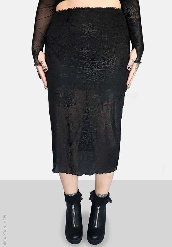 Spinnerette | MIDI SKIRT*