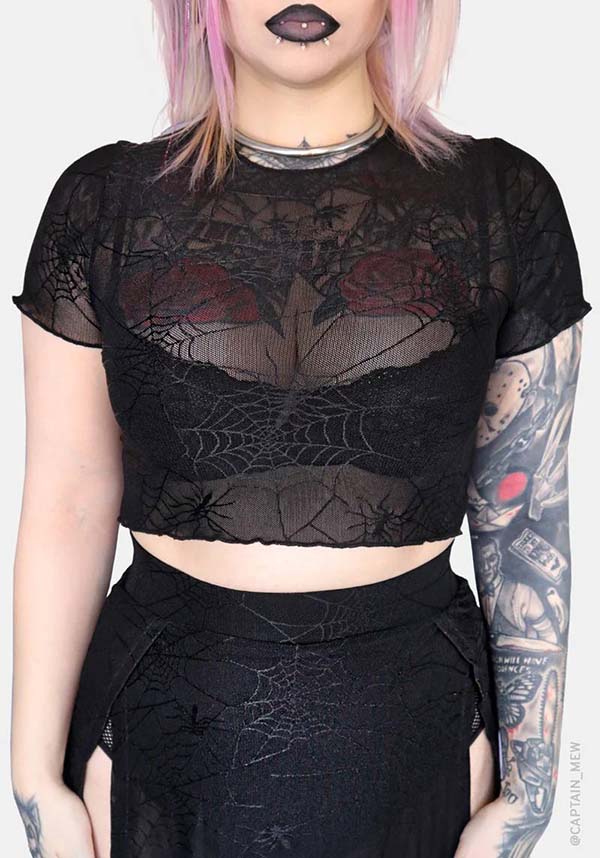 Spinnerette | SHORT SLEEVE TOP*