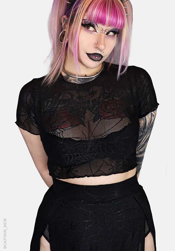 Spinnerette | SHORT SLEEVE TOP*