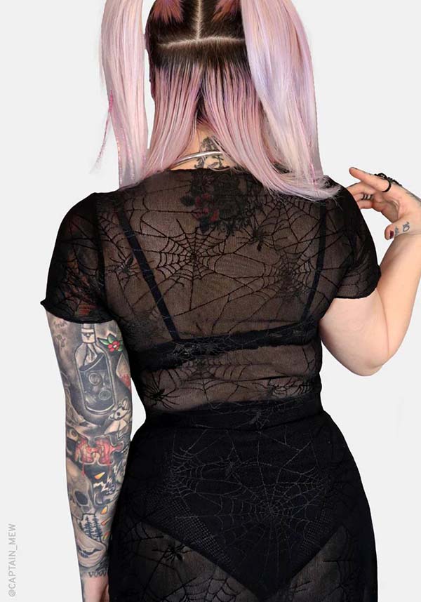 Spinnerette | SHORT SLEEVE TOP*