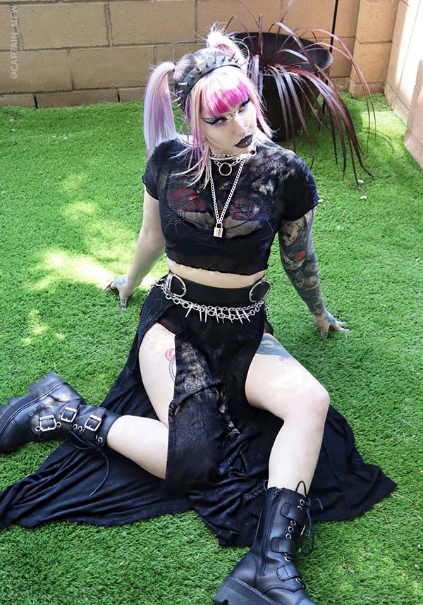 Spinnerette | SHORT SLEEVE TOP*