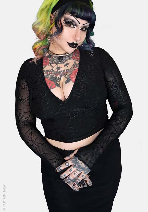 Spinnerette | V-NECK TOP