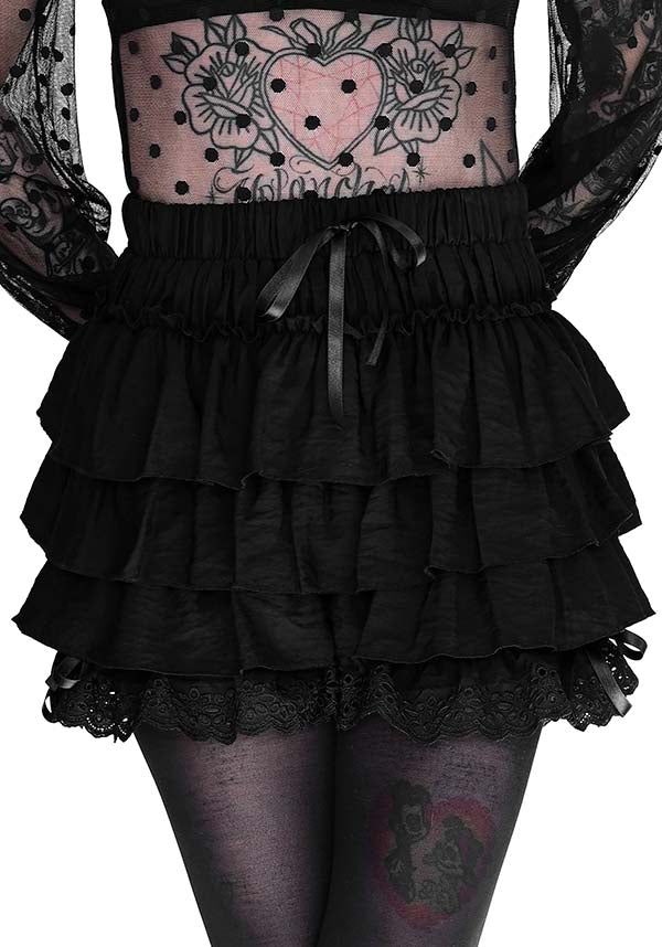Black Ruffle | BLOOMERS
