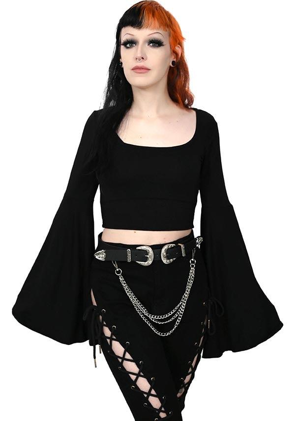 Alexa Bell Sleeve | CROP TOP