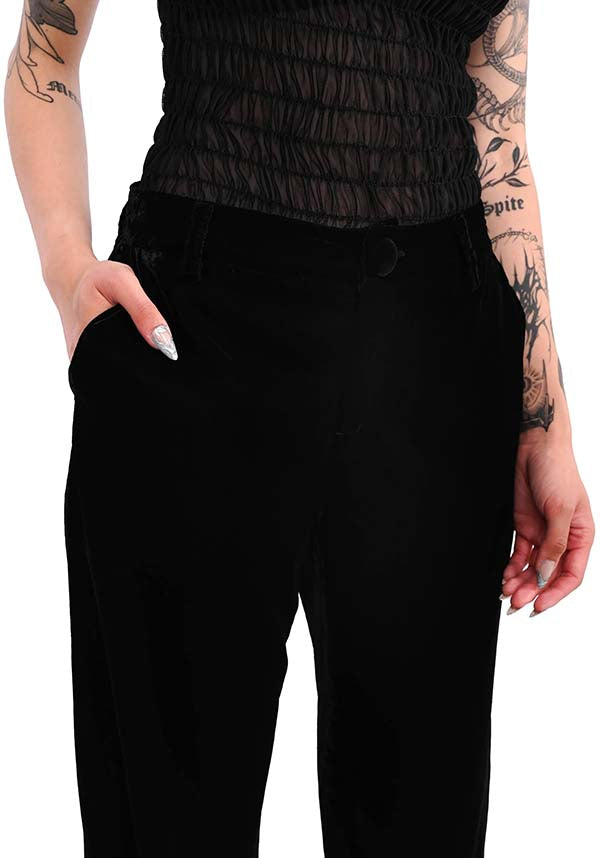 FOXBLOOD Eileen Velvet | PANTS - Detail 3