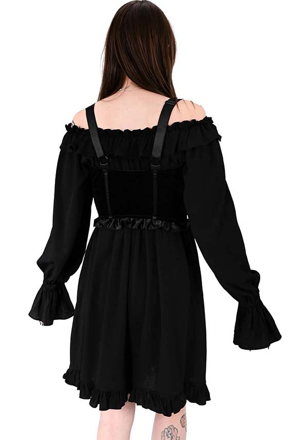 Eleanora Velvet | UNDERBUST CORSET*