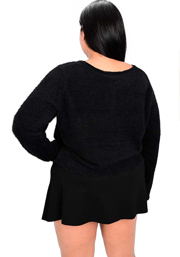 Fuzzy Heart | SWEATER*