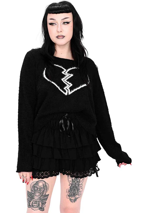 Fuzzy Heart | SWEATER*