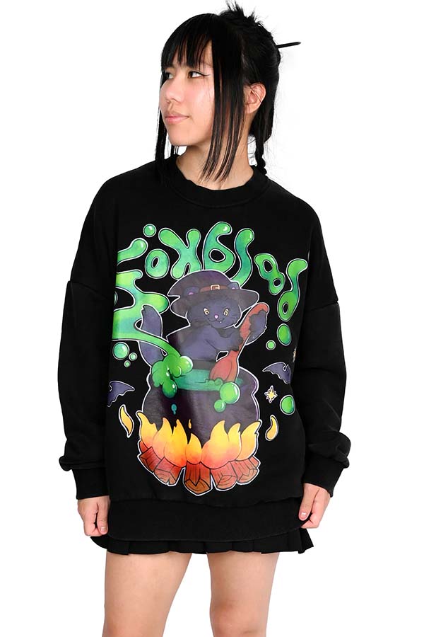 Halloween Crewneck | OVERSIZED TOP