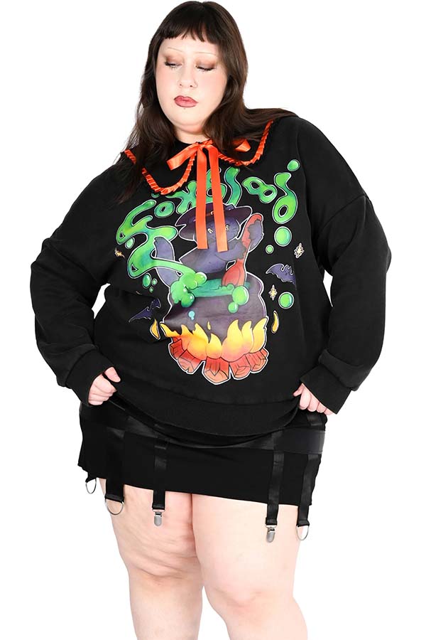 Halloween Crewneck | OVERSIZED TOP