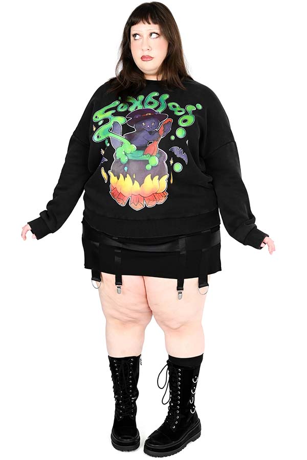 Halloween Crewneck | OVERSIZED TOP