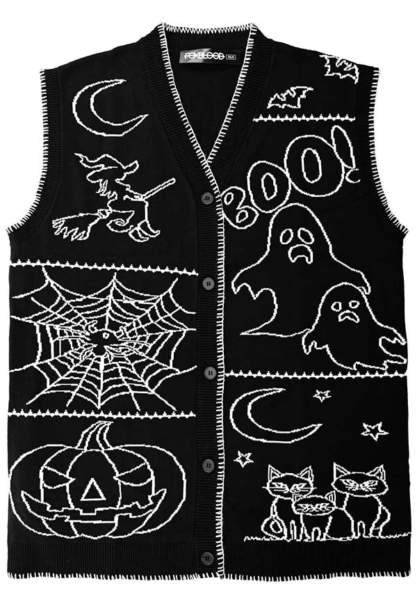 Halloween Night Patchwork | VEST*