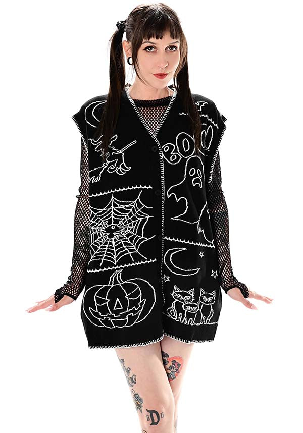 Halloween Night Patchwork | VEST*