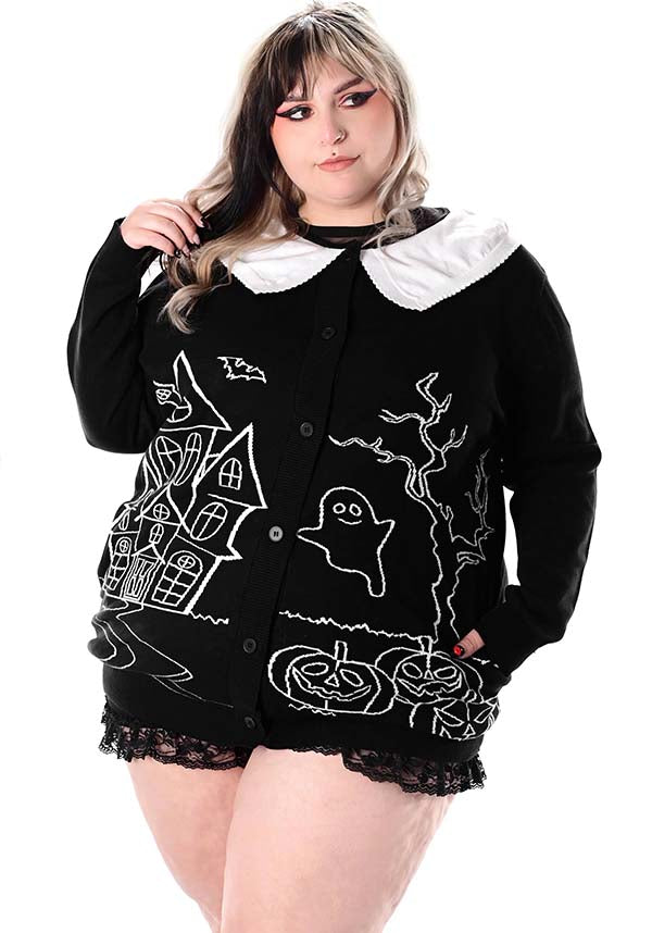 Haunted House Collar | CARDIGAN*