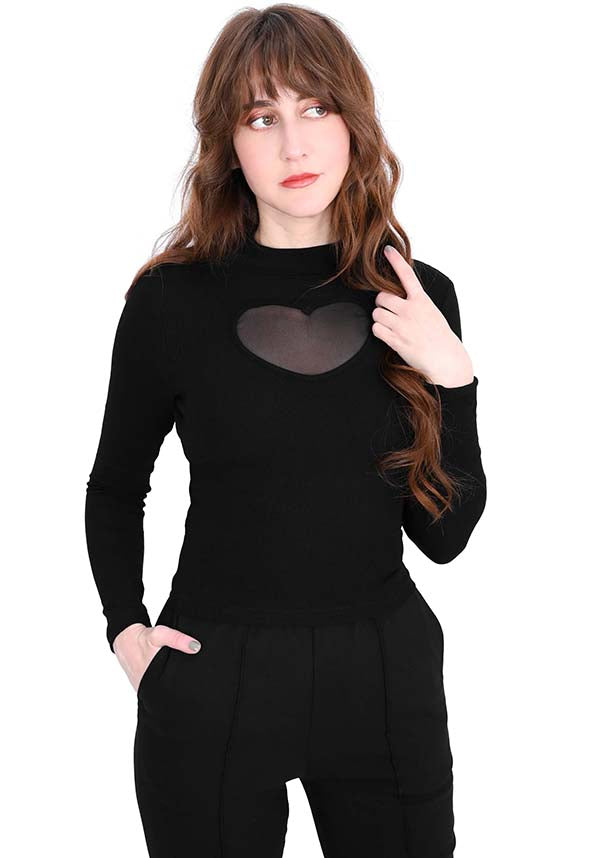 Long Sleeve Heart | TOP