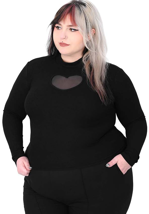 Long Sleeve Heart | TOP