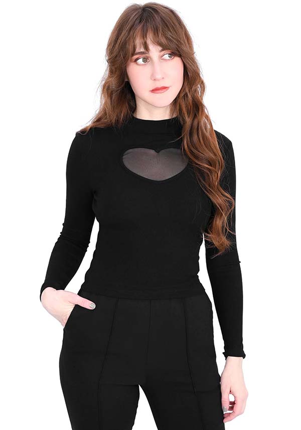 Long Sleeve Heart | TOP