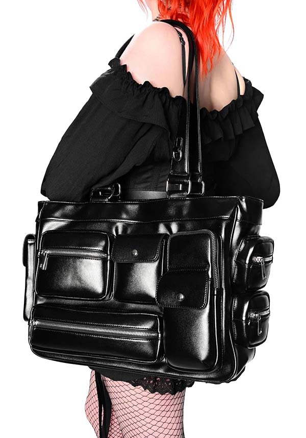 FOXBLOOD Maddox Pocket | TOTE BAG - Front