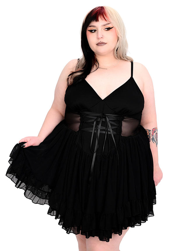 Melody Mesh | PLEATED ROMPER