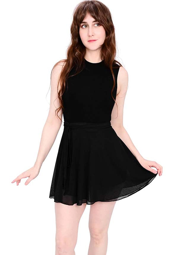 Mesh Ballet Wrap | SKIRT*