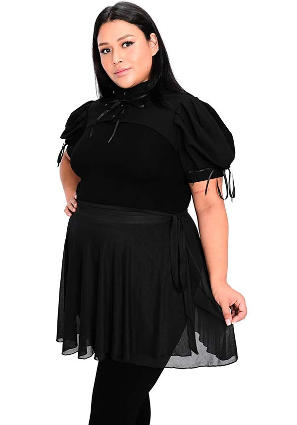 Mesh Ballet Wrap | SKIRT*