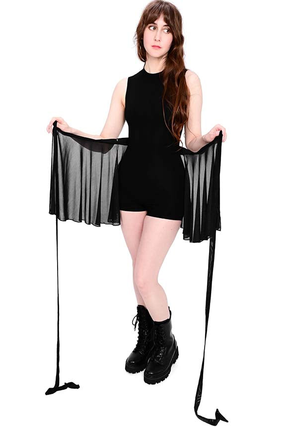 Mesh Ballet Wrap | SKIRT*