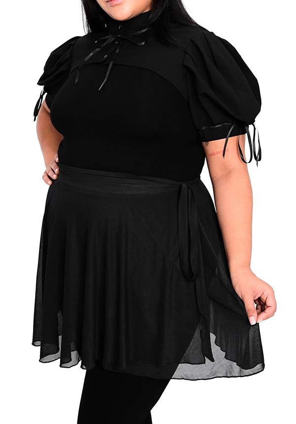 Mesh Ballet Wrap | SKIRT*