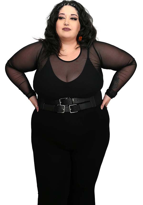 Molly Mesh | LONG SLEEVE TOP*