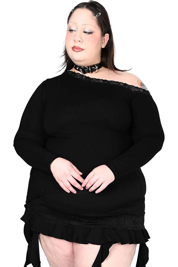 Off The Shoulder Long Sleeve | TOP