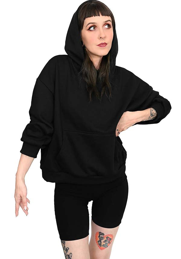 Oversized | CROP HOODIE*