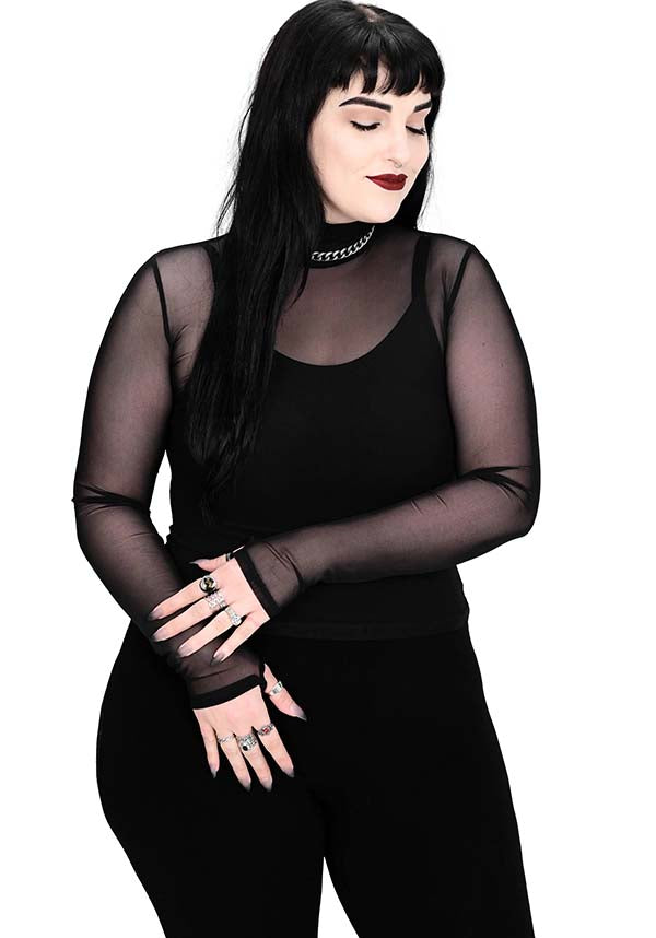 Signature Mesh | TURTLENECK TOP