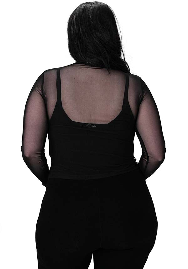 Signature Mesh | TURTLENECK TOP