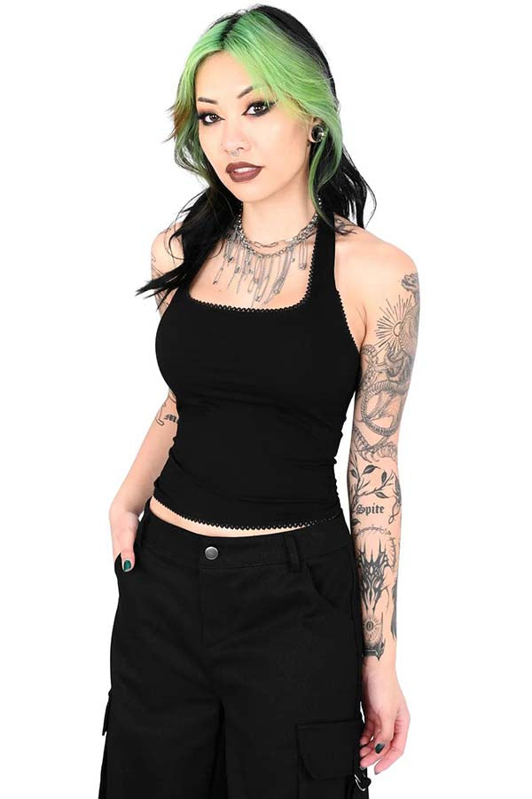 Square Neck | HALTER TOP