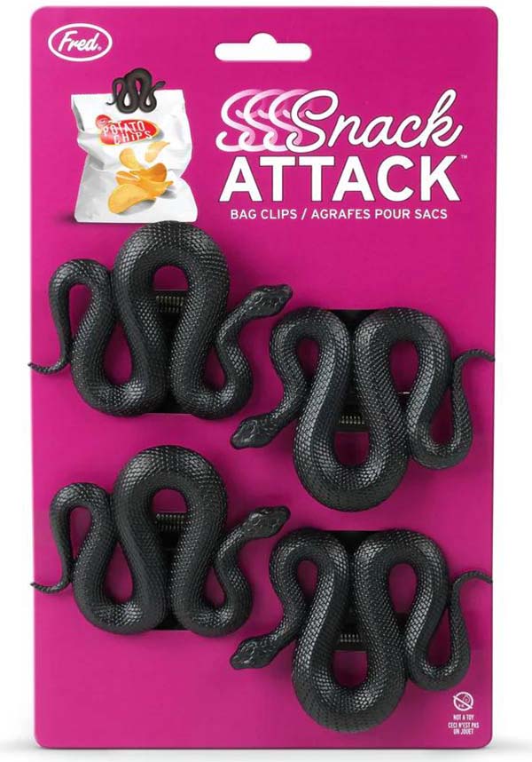 Sssnack Attack Snake | BAG CLIPS