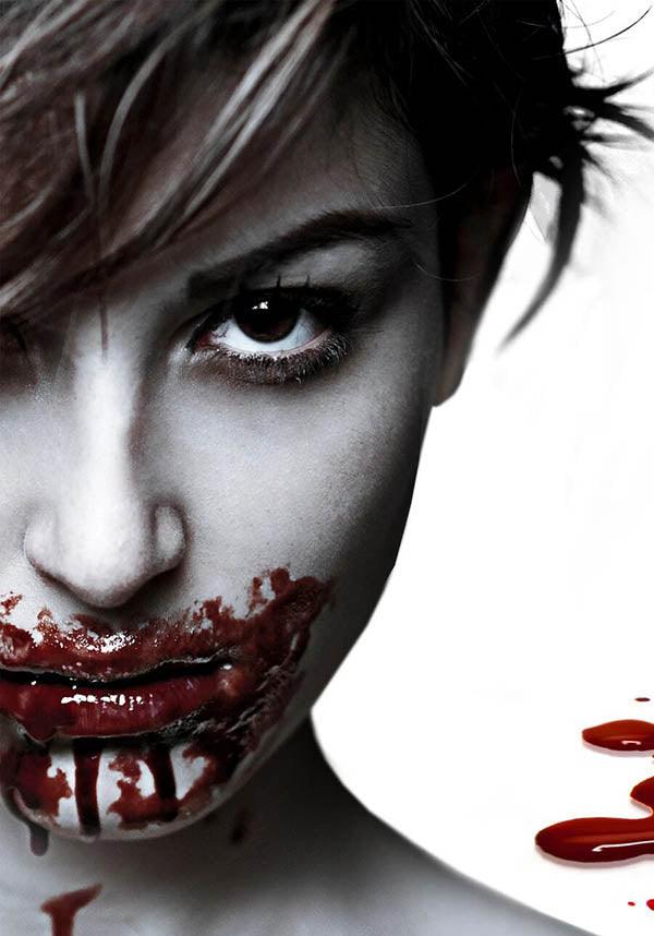 Fright Fest Dark Red - Back View