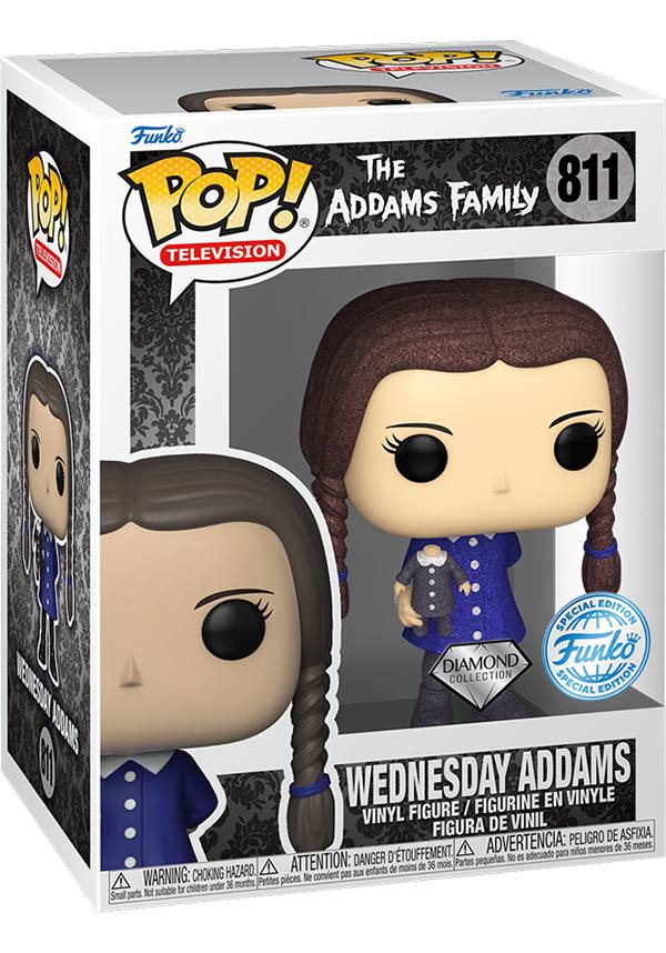 Funko Addams Family (TV) Wednesday DGL - Back View