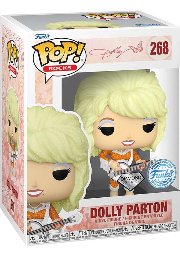 Dolly Parton With Guitar DGL | POP! VINYL [RS]