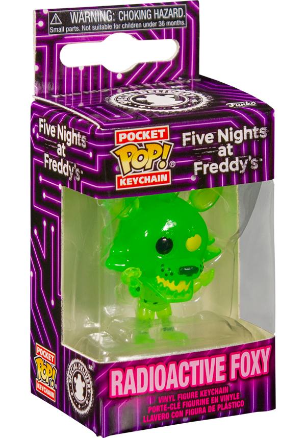 FNaF SD: Radioactive Foxy | POP! KEYCHAIN*