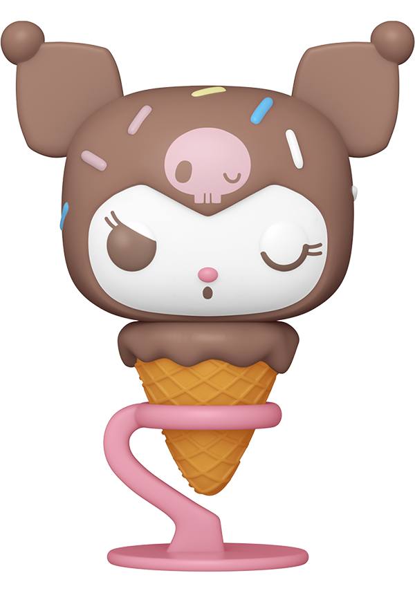 Funko Sanrio: Kuromi Ice Cream Cone - Front View