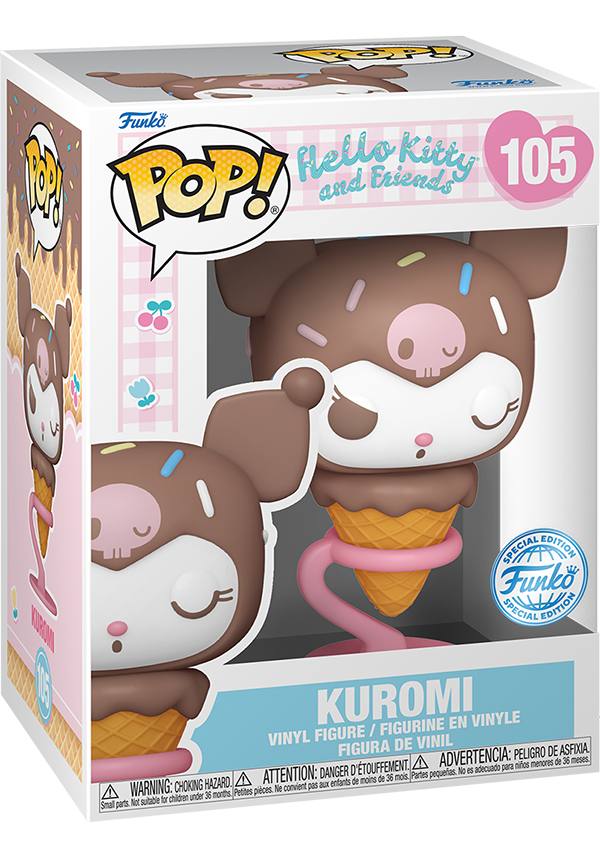 Funko Sanrio: Kuromi Ice Cream Cone - Back View