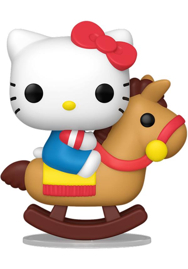 Funko Hello Kitty on Rocking Horse - Front View