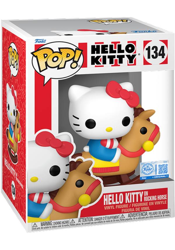 Funko Hello Kitty on Rocking Horse - Back View