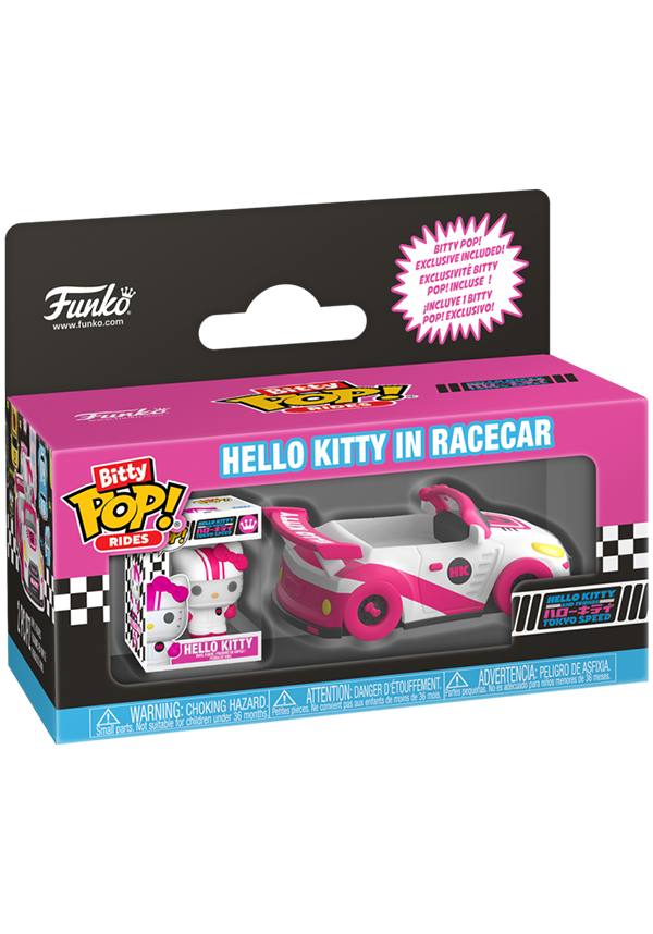 Hello Kitty w/ Racecar Bitty | POP! RIDE